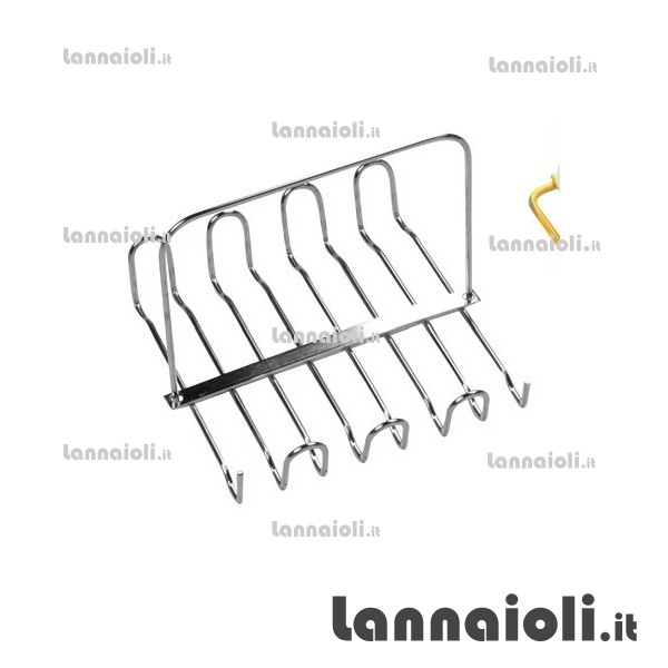 PORTATOVAGLIOLI FILO FERRO- INOX 283 